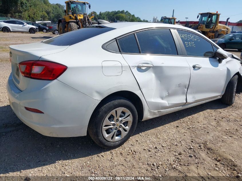 2019 Chevrolet Cruze Ls VIN: 1G1BC5SM7K7103206 Lot: 40308123