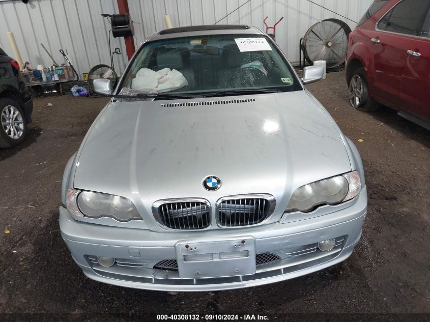 2001 BMW 330Ci VIN: WBABN534X1JU21240 Lot: 40308132