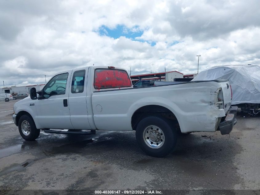 2004 Ford F250 Super Duty VIN: 1FTNX20L14ED45764 Lot: 40308147