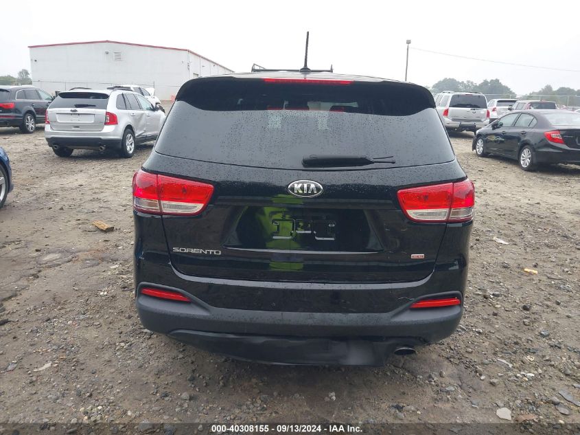 2016 Kia Sorento 2.4L L VIN: 5XYPG4A37GG095333 Lot: 40308155