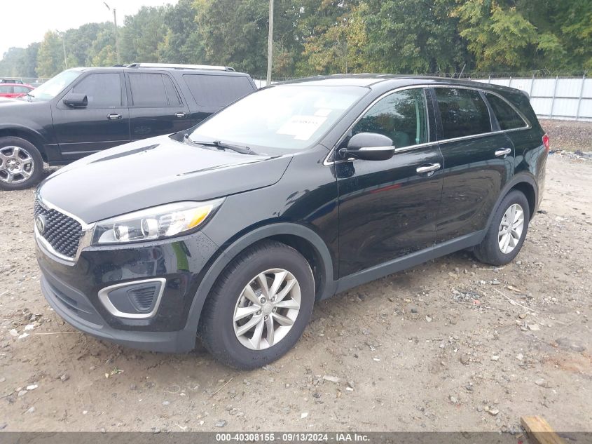 2016 KIA SORENTO 2.4L L - 5XYPG4A37GG095333