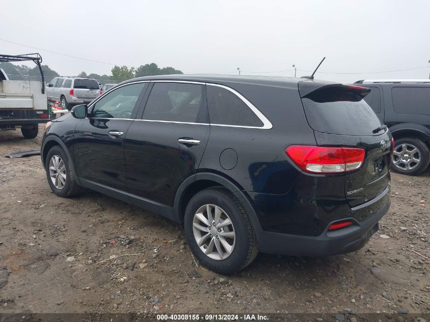 2016 KIA SORENTO 2.4L L - 5XYPG4A37GG095333