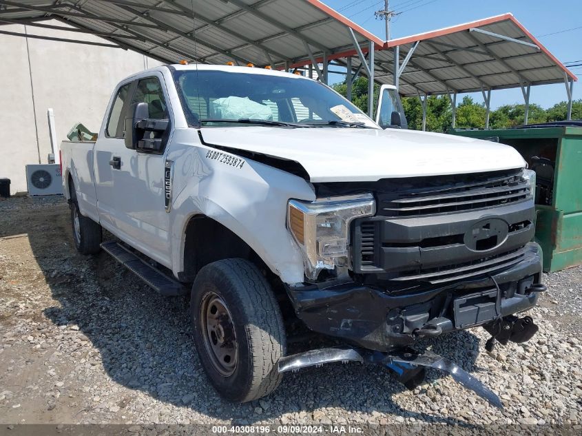 2019 Ford F-250 Xl VIN: 1FT7X2B62KEE70849 Lot: 40308196