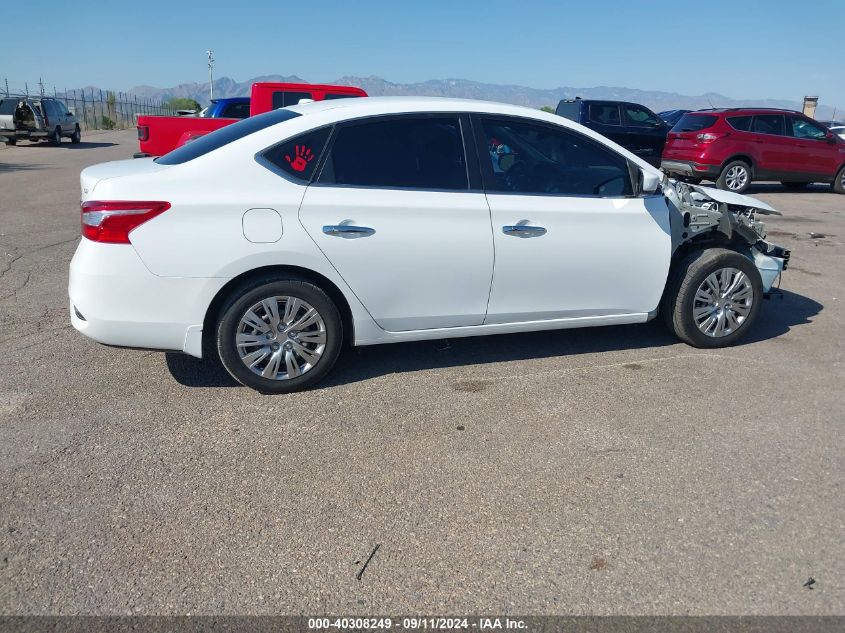 2017 Nissan Sentra Sv VIN: 3N1AB7AP2HY377405 Lot: 40308249