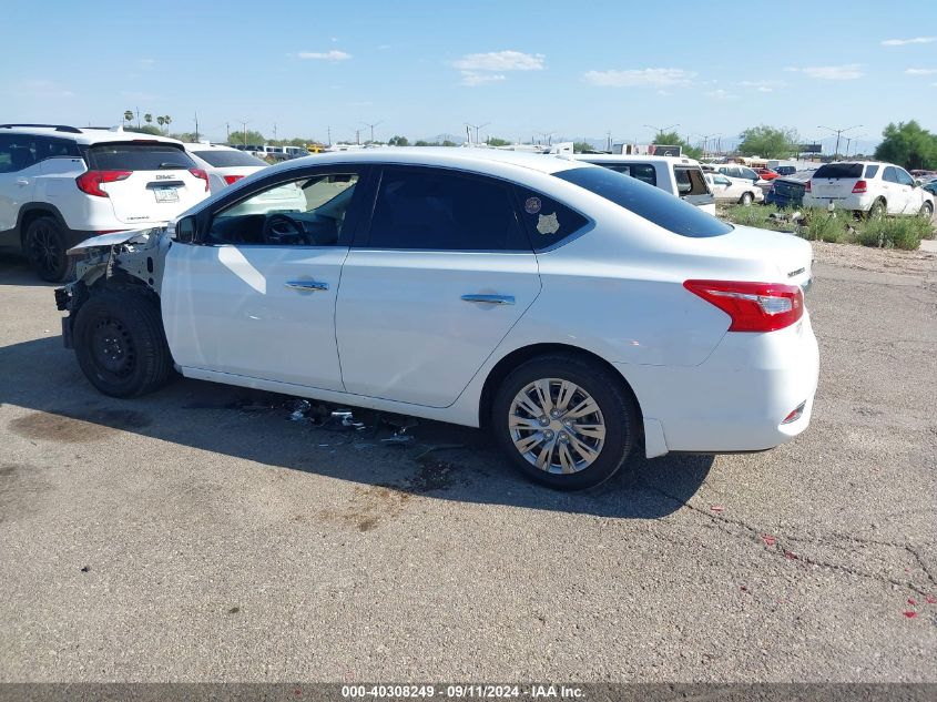 2017 Nissan Sentra Sv VIN: 3N1AB7AP2HY377405 Lot: 40308249