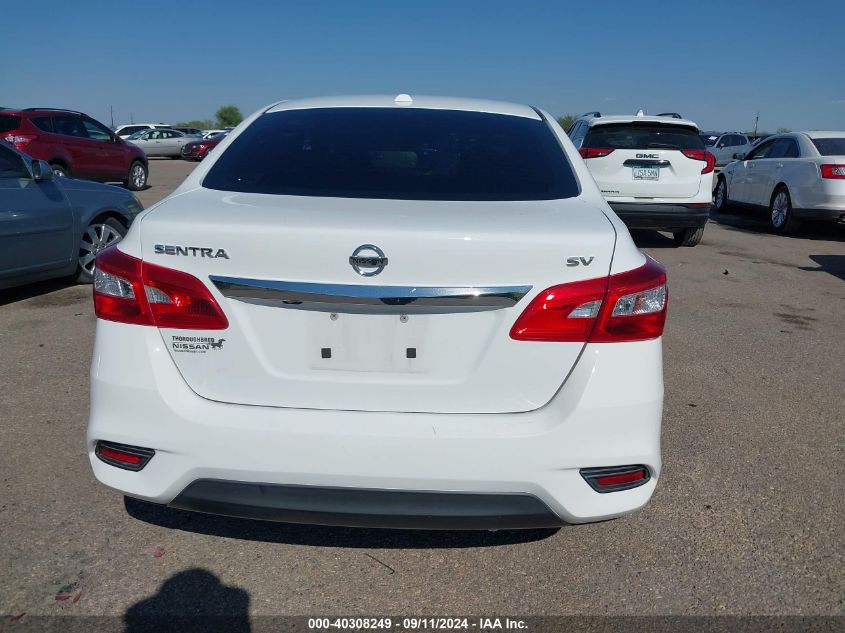 2017 Nissan Sentra Sv VIN: 3N1AB7AP2HY377405 Lot: 40308249