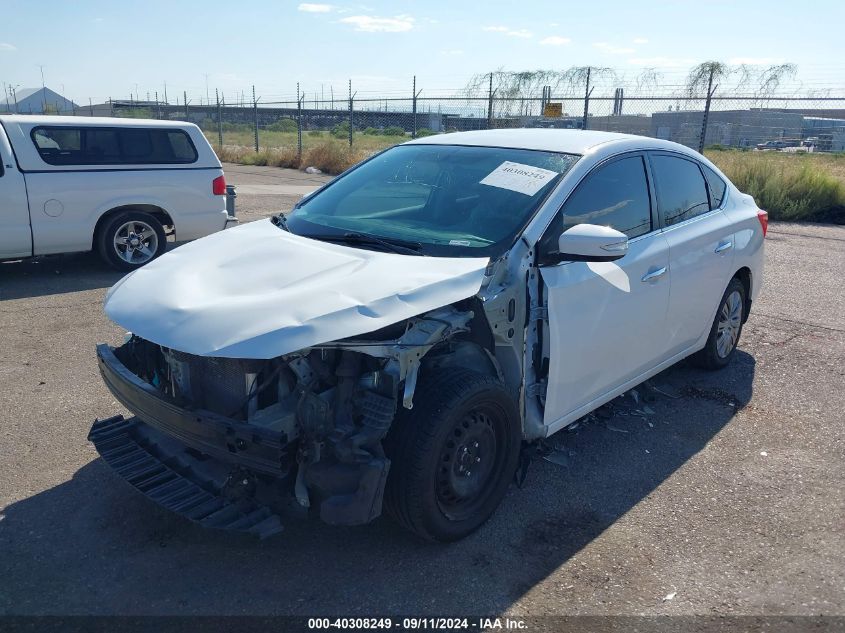 2017 Nissan Sentra Sv VIN: 3N1AB7AP2HY377405 Lot: 40308249