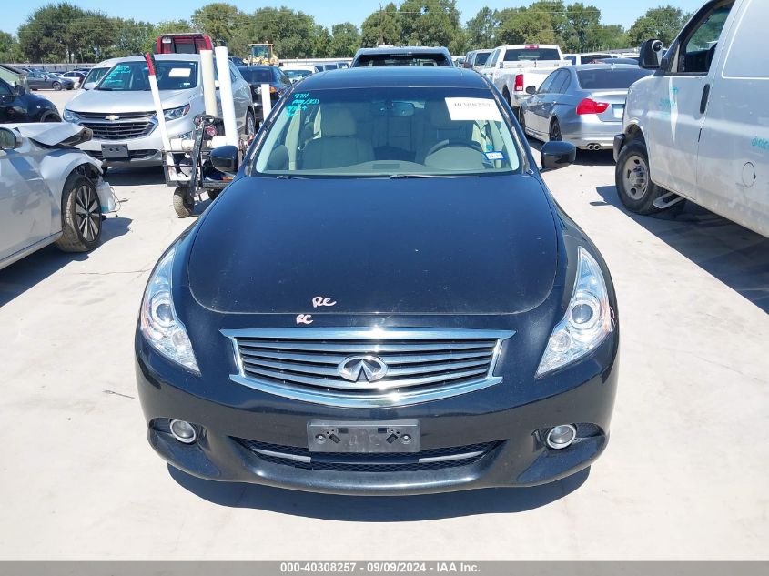 2013 Infiniti G37 Journey VIN: JN1CV6APXDM715916 Lot: 40308257