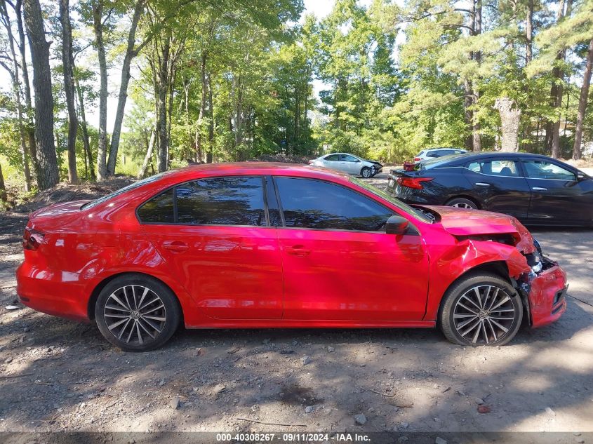 2016 Volkswagen Jetta 1.8T Sport VIN: 3VWD17AJ4GM404132 Lot: 40308267