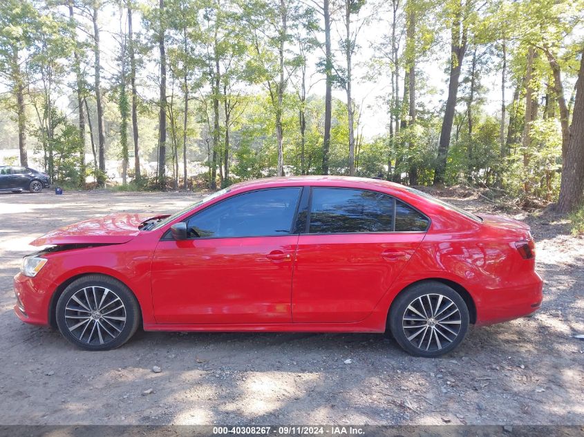 2016 Volkswagen Jetta 1.8T Sport VIN: 3VWD17AJ4GM404132 Lot: 40308267