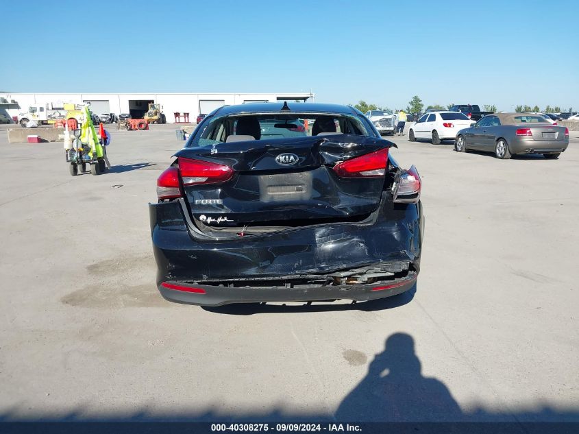 2017 Kia Forte Lx VIN: 3KPFK4A70HE116213 Lot: 40308275