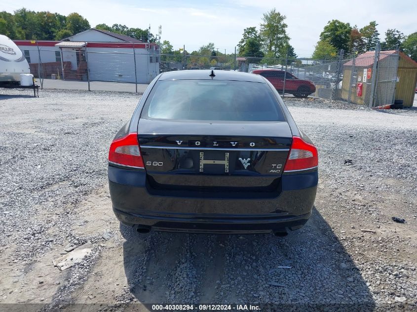 YV1902AH5B1149258 2011 Volvo S80 T6