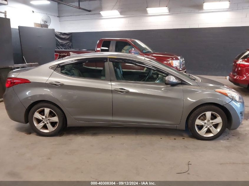 2012 Hyundai Elantra Gls VIN: 5NPDH4AE8CH117229 Lot: 40308304