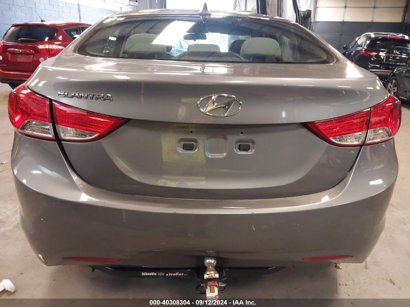 2012 Hyundai Elantra Gls VIN: 5NPDH4AE8CH117229 Lot: 40308304