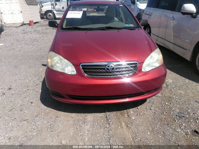 2006 Toyota Corolla Ce/Le VIN: JTDBR32E660066456 Lot: 40308306