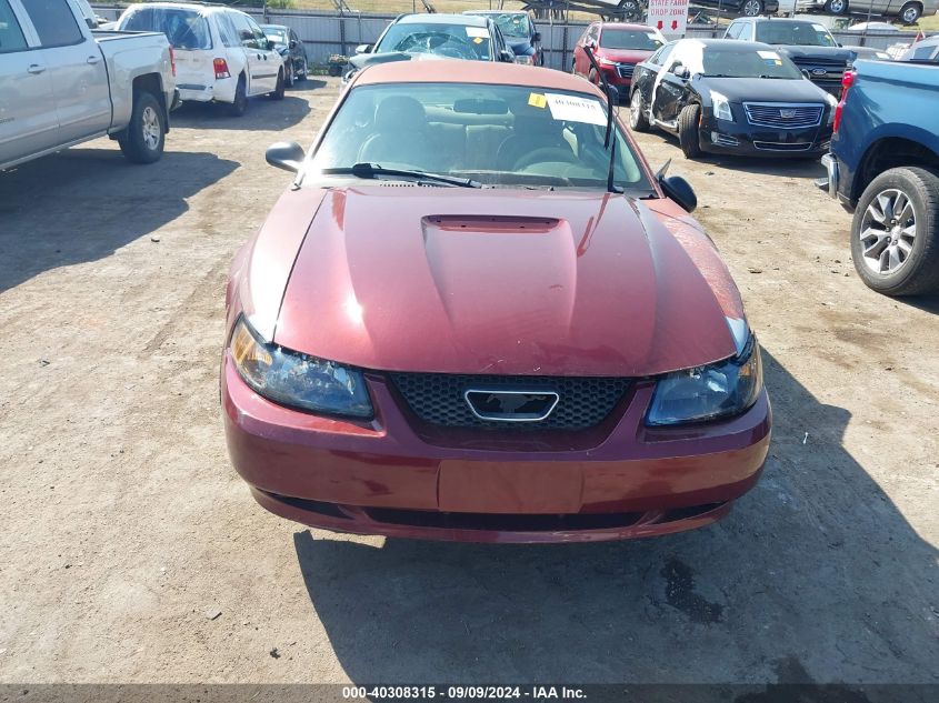 2004 Ford Mustang VIN: 1FAFP40444F122756 Lot: 40308315