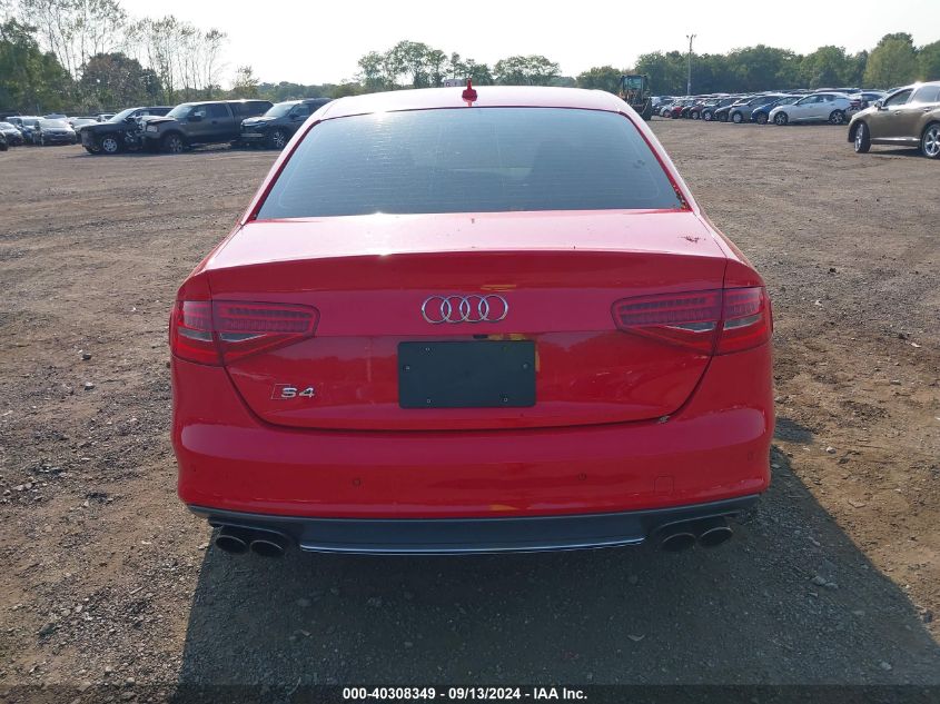 2013 Audi S4 3.0T Premium Plus VIN: WAUBGAFL1DA237279 Lot: 40308349