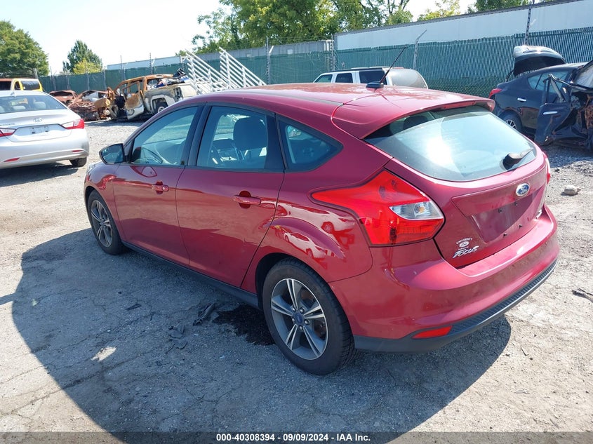 2014 FORD FOCUS VIN: 1FADP3K23EL204624