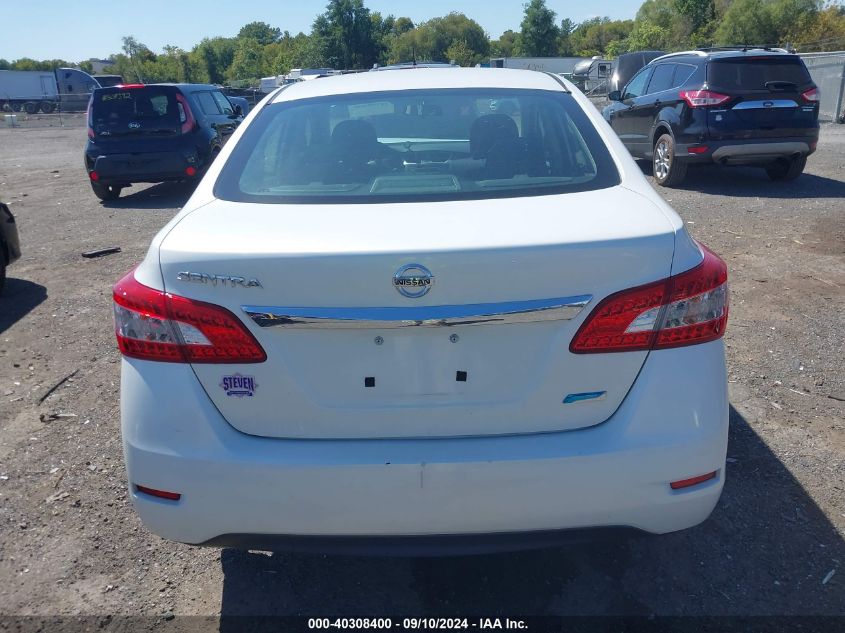 2013 Nissan Sentra S VIN: 3N1AB7AP5DL751156 Lot: 40308400