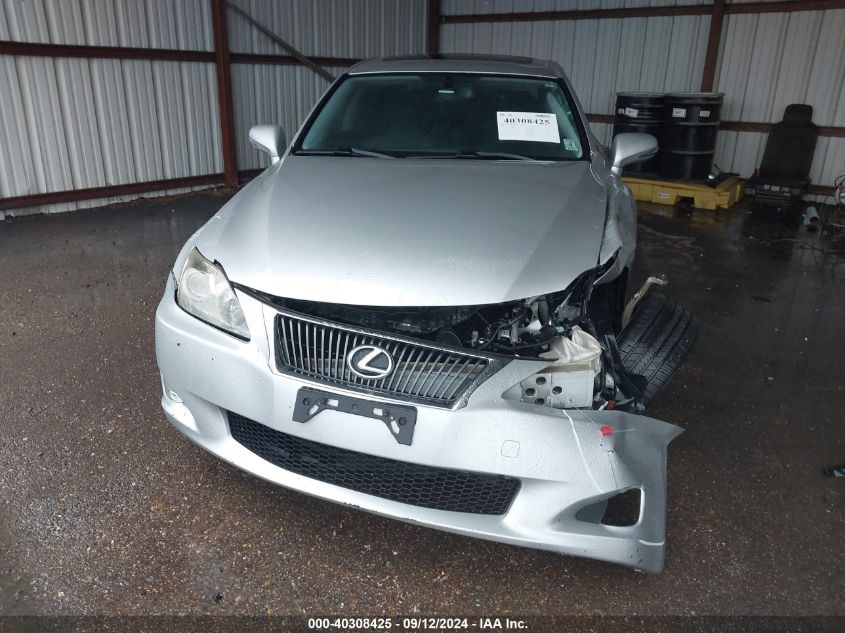 2009 Lexus Is 250 VIN: JTHBK262695091071 Lot: 40308425