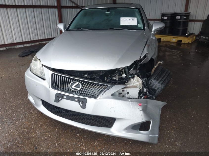 2009 Lexus Is 250 VIN: JTHBK262695091071 Lot: 40308425