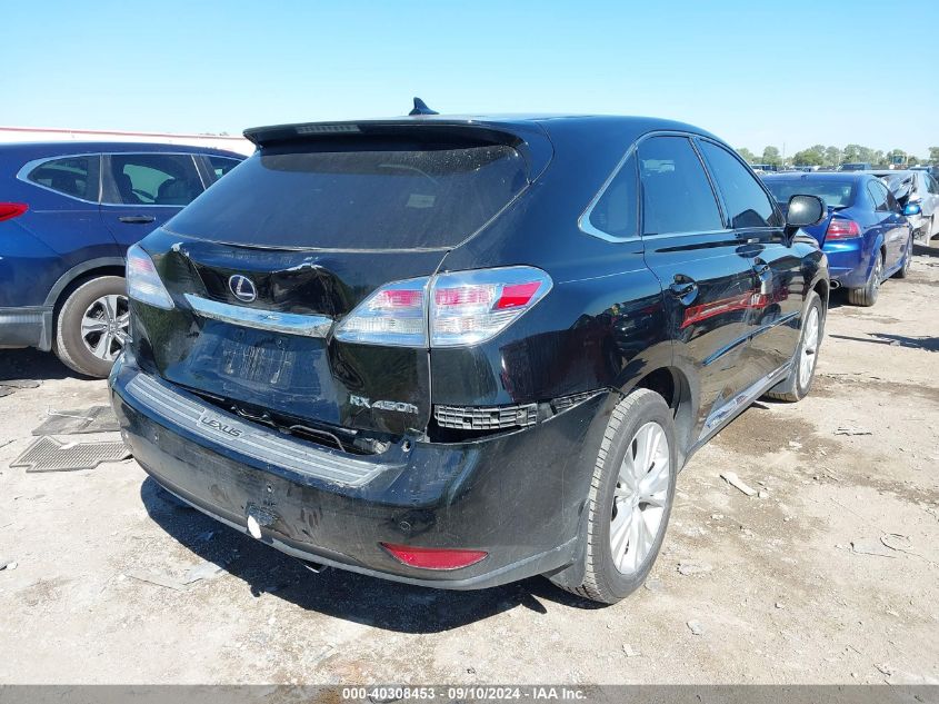 2012 Lexus Rx 450H 450 VIN: JTJZB1BA9C2006298 Lot: 40308453