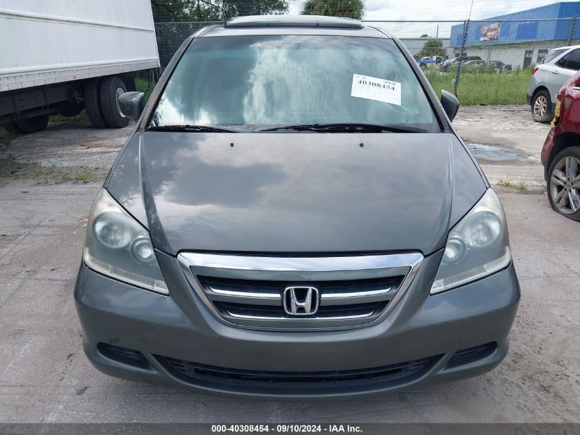 2007 Honda Odyssey Ex-L VIN: 5FNRL38707B065959 Lot: 40308454