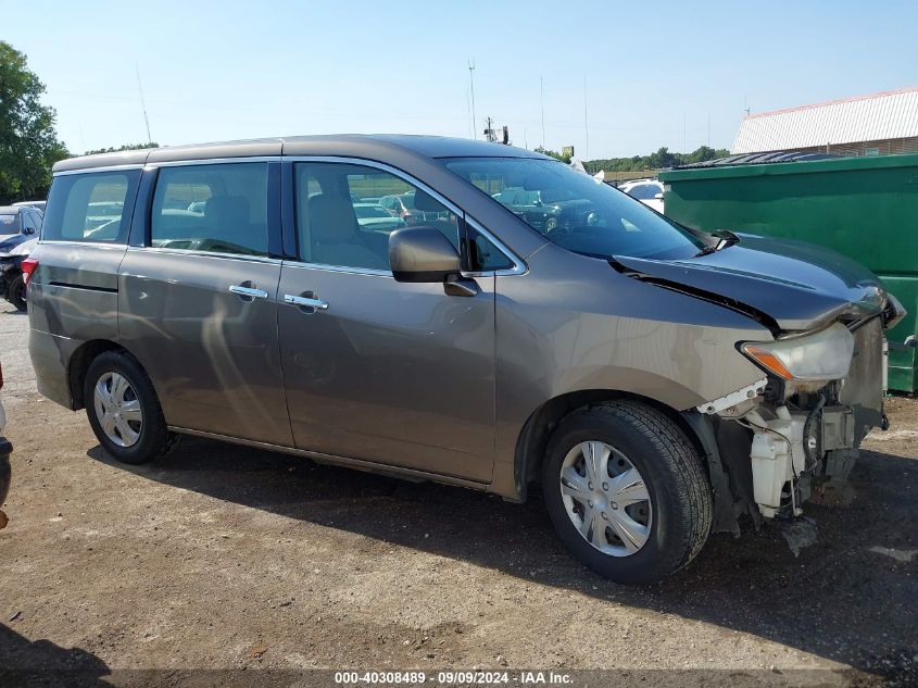 2014 Nissan Quest S VIN: JN8AE2KP3E9104419 Lot: 40308489