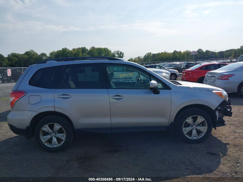 2016 Subaru Forester 2.5I Premium VIN: JF2SJADC6GH549215 Lot: 40308495