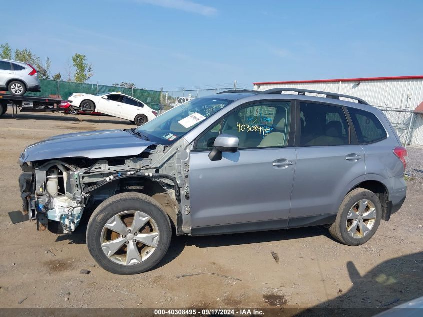 2016 Subaru Forester 2.5I Premium VIN: JF2SJADC6GH549215 Lot: 40308495