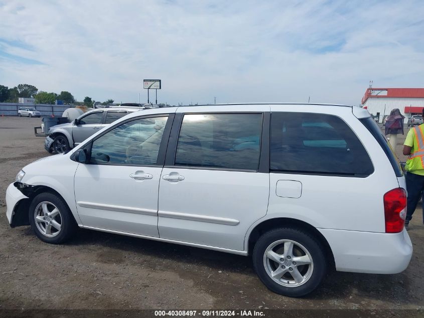 2003 Mazda Mpv Es/Lx/Lx-Sv VIN: JM3LW28A530354368 Lot: 40308497