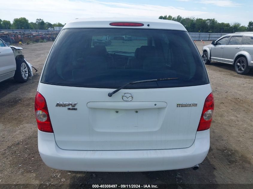 2003 Mazda Mpv Es/Lx/Lx-Sv VIN: JM3LW28A530354368 Lot: 40308497