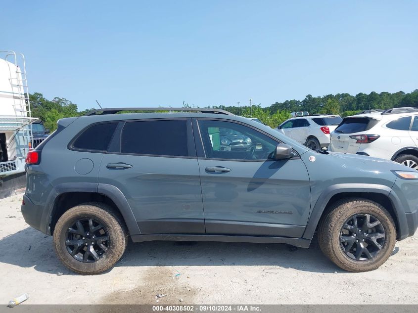 2015 Jeep Cherokee Trailhawk VIN: 1C4PJMBSXFW570966 Lot: 40308502