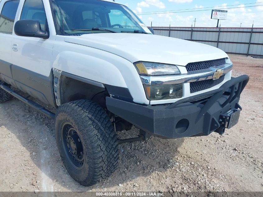 2002 Chevrolet Avalanche K2500 VIN: 3GNGK23G22G133894 Lot: 40308515