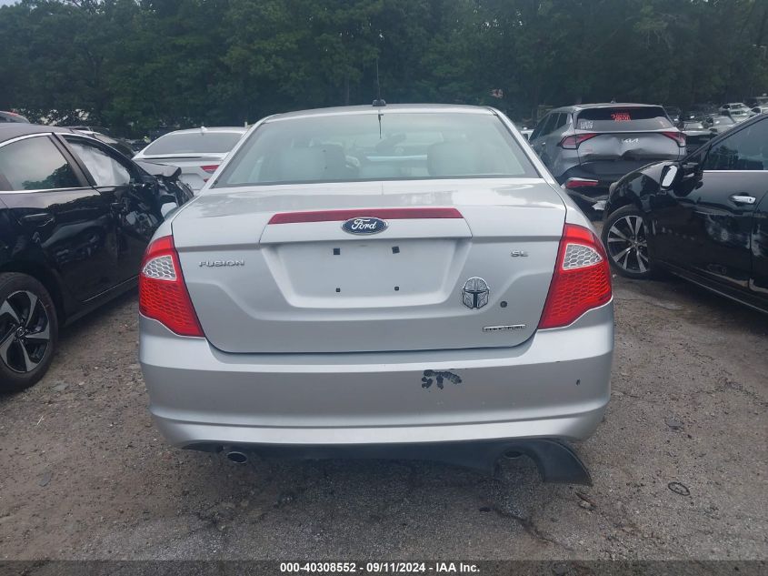 2012 Ford Fusion Se VIN: 3FAHP0HG0CR264491 Lot: 40308552