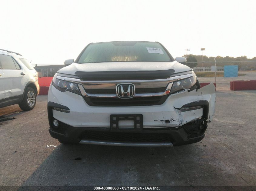 2019 Honda Pilot Exl VIN: 5FNYF6H53KB036287 Lot: 40308563