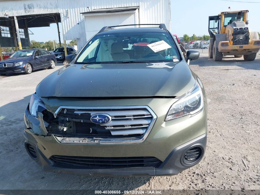 2017 Subaru Outback 2.5I VIN: 4S4BSAAC2H3359891 Lot: 40308655