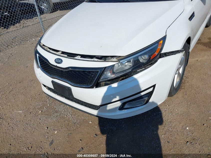 2015 Kia Optima Lx VIN: KNAGM4A74F5652795 Lot: 40308657