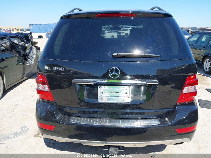 2011 Mercedes-Benz Ml 350 VIN: 4JGBB5GBXBA686273 Lot: 40308664