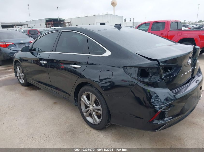 2018 Hyundai Sonata Sel VIN: 5NPE34AF6JH643707 Lot: 40308670