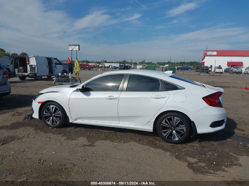 2018 Honda Civic Exl VIN: JHMFC1F77JX001942 Lot: 40308674