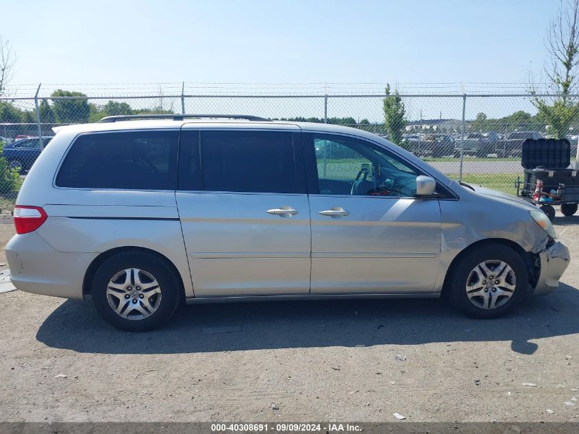 2007 Honda Odyssey Ex VIN: 5FNRL38497B144634 Lot: 40308691