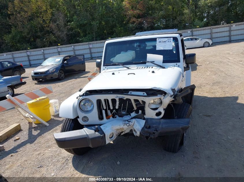 2016 Jeep Wrangler Sahara VIN: 1C4AJWBG5GL128645 Lot: 40308733