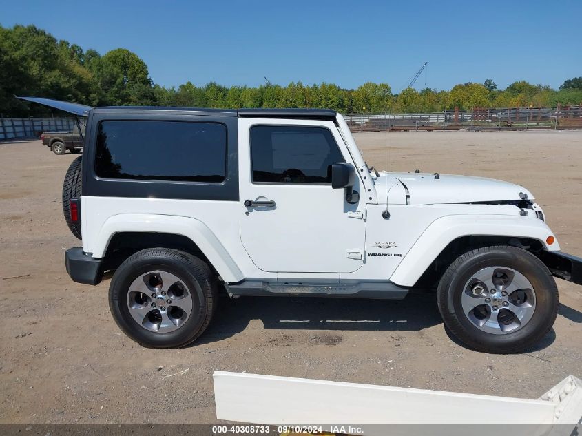 2016 Jeep Wrangler Sahara VIN: 1C4AJWBG5GL128645 Lot: 40308733