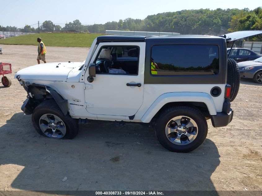 2016 Jeep Wrangler Sahara VIN: 1C4AJWBG5GL128645 Lot: 40308733