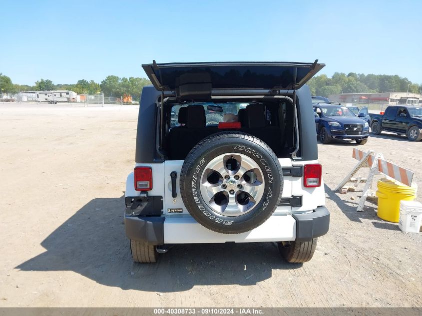 2016 Jeep Wrangler Sahara VIN: 1C4AJWBG5GL128645 Lot: 40308733