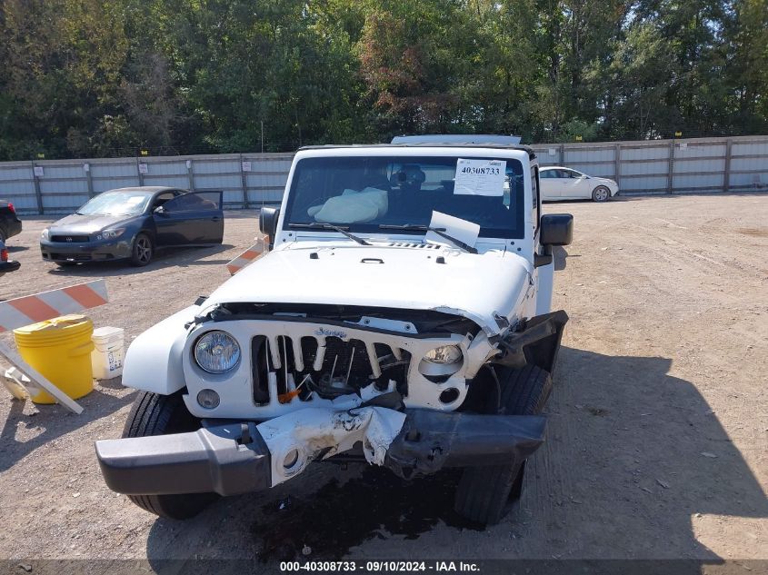 2016 Jeep Wrangler Sahara VIN: 1C4AJWBG5GL128645 Lot: 40308733