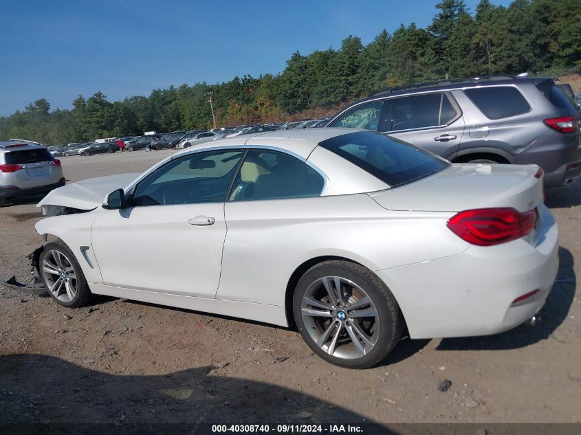 2018 BMW 430Xi VIN: WBA4Z3C52JEC57651 Lot: 40308740