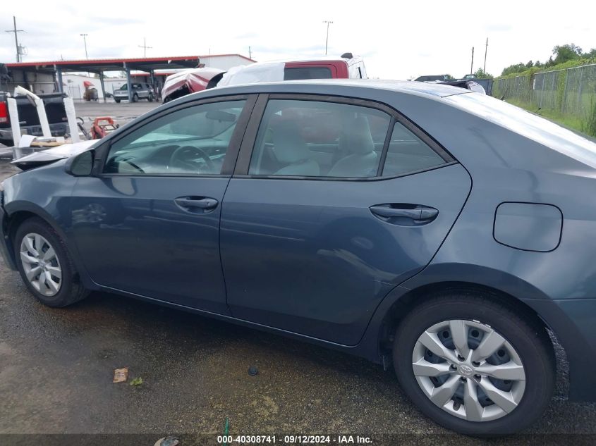 2016 Toyota Corolla Le VIN: 5YFBURHE1GP397753 Lot: 40308741