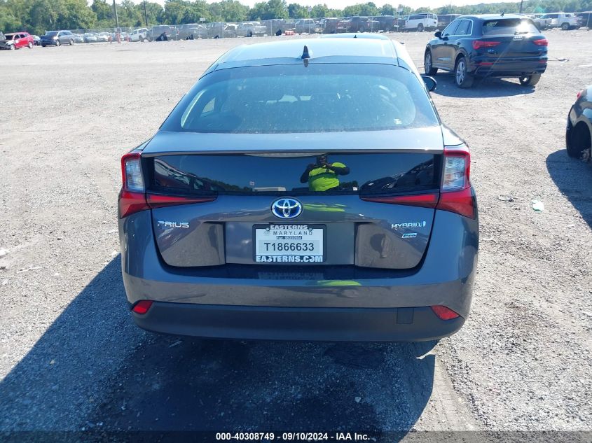 2022 Toyota Prius L VIN: JTDKAMFU5N3169508 Lot: 40308749